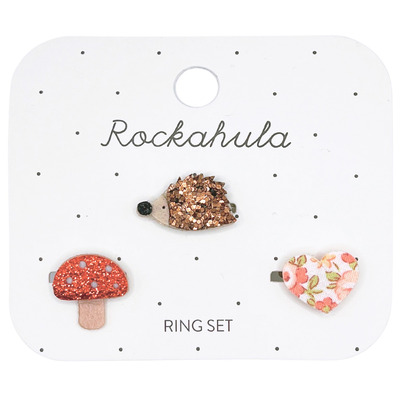 Rockahula Kids Hattie Hedgehog Ring Set
