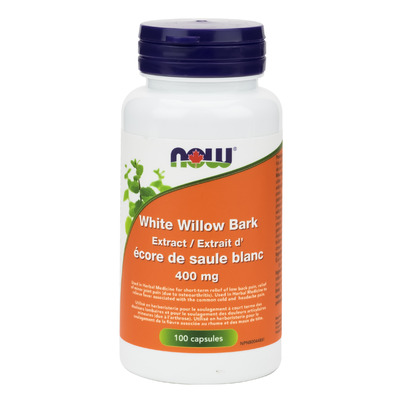 NOW Foods White Willow Bark 400mg