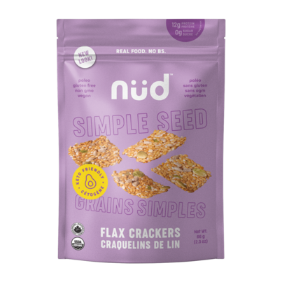 Nud Fud Simple Seed Crackers