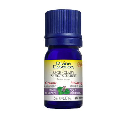 Divine Essence Clary Sage Organic Essential Oil