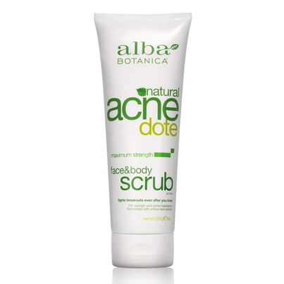 Alba Botanica Natural ACNEdote Face & Body Scrub