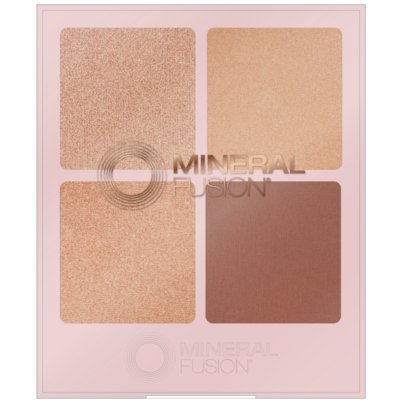 Mineral Fusion Rose Gold Bronzer Palette Pool Party