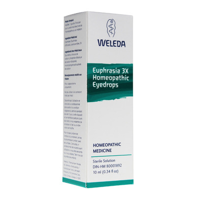 Weleda Euphrasia 3X Homeopathic Eyedrops