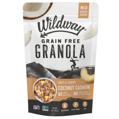 Wildway Grain Free Granola Coconut Cashew