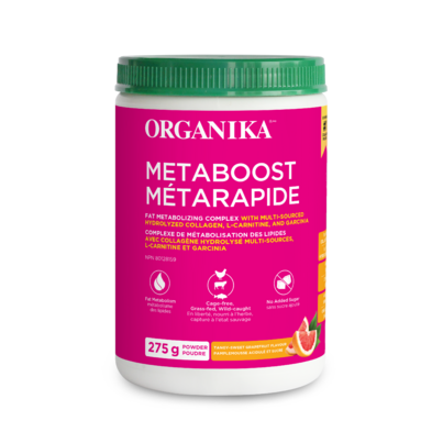 Organika Metaboost Powder Tangy-Sweet Grapefruit