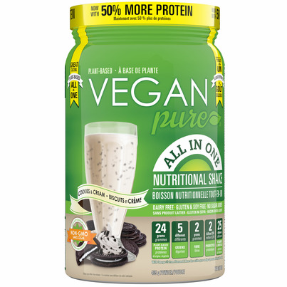 Vegan Pure All In One Nutritional Shake Cookies & Cream