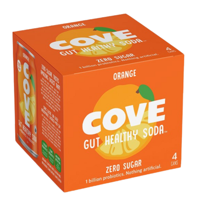 Cove Gut Healthy Soda Orange