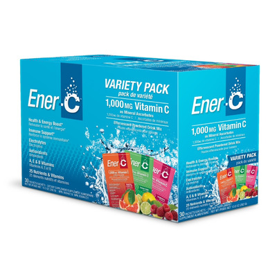 Ener-Life Ener-C 1,000mg Vitamin C Drink Mix Variety Pack