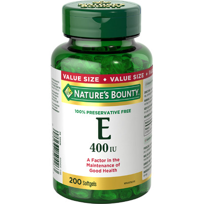Nature's Bounty 100% Preservative Free Vitamin E