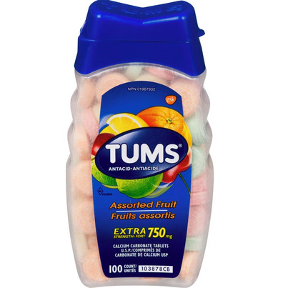 Tums Extra Strength Assorted Fruit