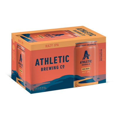 Athletic Brewing Co. Non-Alcoholic Beer Free Wave