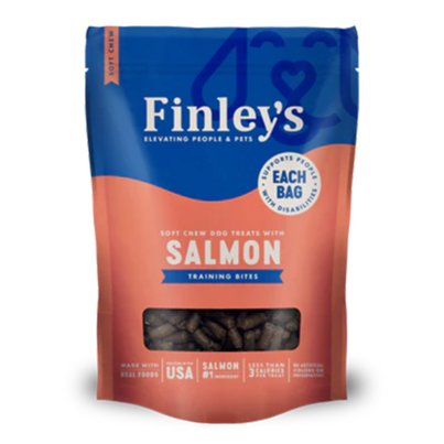 Finley's Soft Chew Training Bites Dog Treats Salmon
