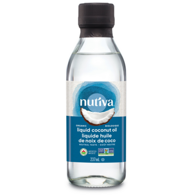 Nutiva Organic Liquid Coconut Oil Small