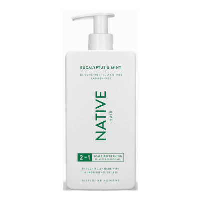 Native Hair 2in1 Shampoo & Conditioner Eucalyptus & Mint