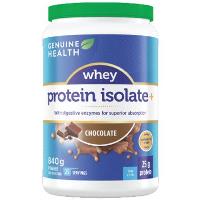 Genuine Health Whey Proteins+ Chocolate