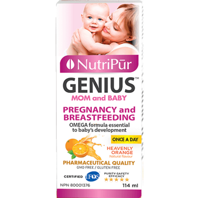 Nutripur Mom And Baby Omega-3 Plus Orange Flavour