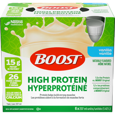 Boost High Protein Meal Replacement Drink Vanilla