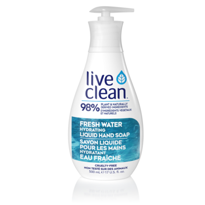 Live Clean Fresh Water Hydrating Liquid Hand Soap