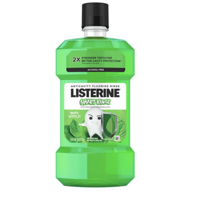 Listerine Smart Rinse Mint Kids Mouthwash