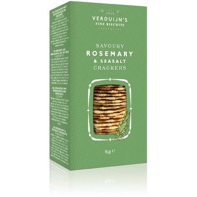 Verduijn's Savoury Rosemary & Sea Salt Crackers
