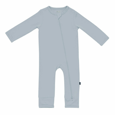 Kyte BABY Zippered Romper Fog