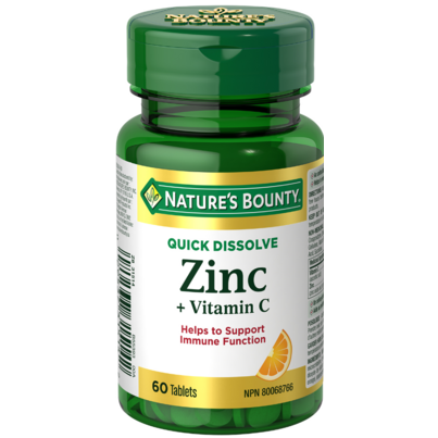 Nature's Bounty Zinc + Vitamin C