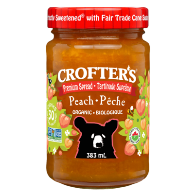 Crofters Organic Peach Premium Spread