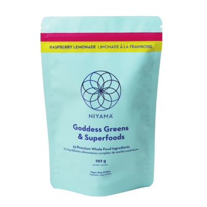 Niyama Goddess Greens & Superfoods Rasberry Lemonade