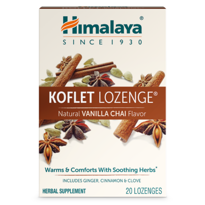 Himalaya Herbal Healthcare Koflet Lozenge Vanilla Chai