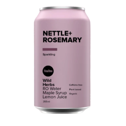 HealTea Nettle Rosemary Sparkling Beverage
