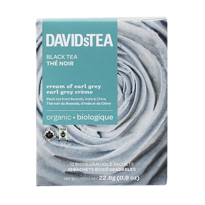 DAVID'S Tea Organic Cream Of Earl Grey