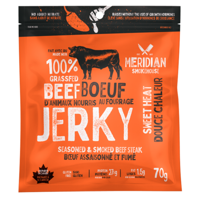 Meridian Smokehouse Beef Jerky Sweet Heat