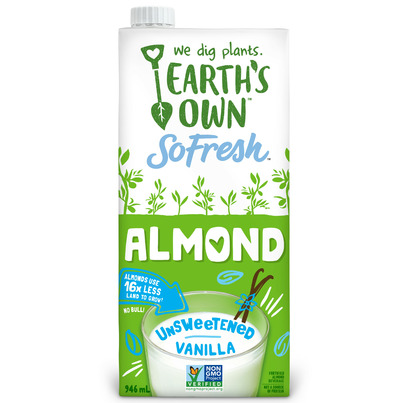 Earth's Own SoFresh Almond Unsweetened Vanilla