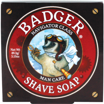 Badger Navigator Class Man Care Shaving Soap