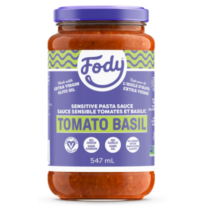 Fody Premium Tomato Basil Sauce