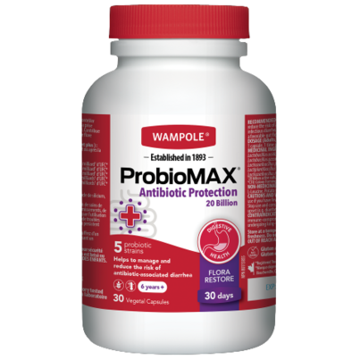 Wampole ProbioMAX Antibiotic Protection