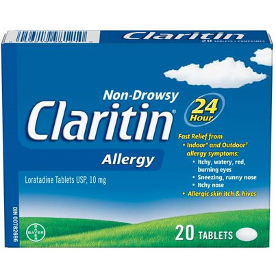 Claritin Non-Drowsy Allergy Medium Pack