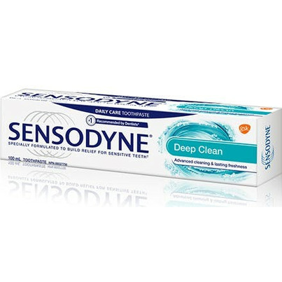 Sensodyne Deep Clean Daily Toothpaste For Sensitive Teeth