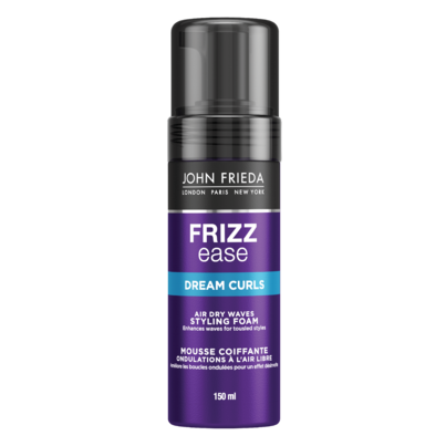 John Frieda Frizz Ease Dream Curls Air Dry Waves Styling Foam