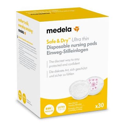 Medela Safe & Dry Ultra Thin Disposable Nursing Pads Small Pack