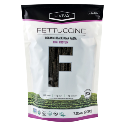 Liviva Organic Black Bean Fettuccine