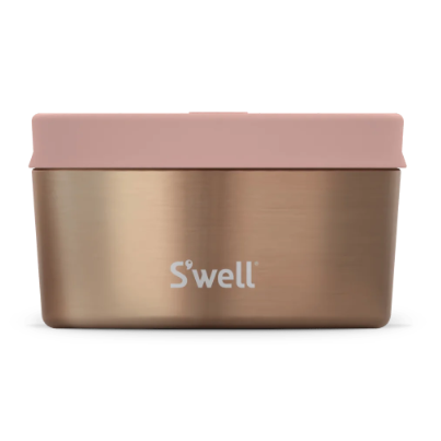 S'well Single Wall Canister Pink Pyrite