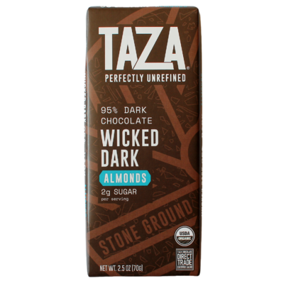 Taza Chocolate 95% Wicked Dark With Almonds