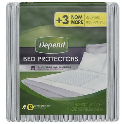 Depend Bed Protectors
