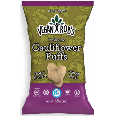 Vegan Rob's Probiotic Cauliflower Puffs