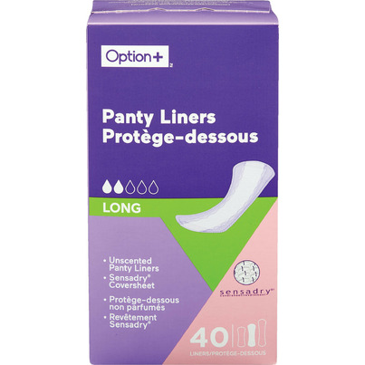 Option+ Panty Liners Long