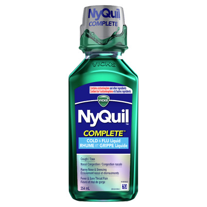 Vicks NyQuil Complete Cold & Flu Liquid Original