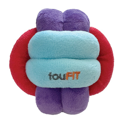 FouFou Brands Hide 'n Seek Knotted Snuffle Ball Blue