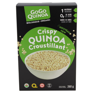 GoGo Quinoa Crispy Quinoa Cereal