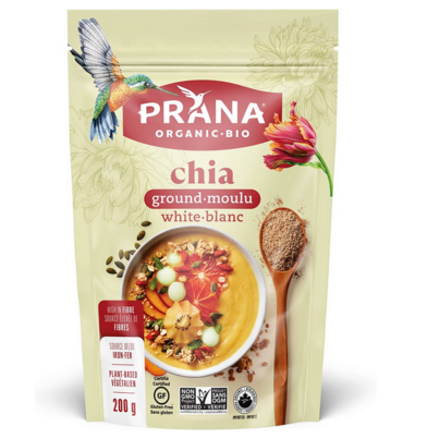 PRANA Organic Ground White Chia Seeds